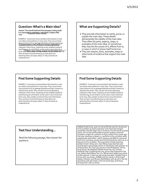 PDF handout of the 32 Powerpoints - Mark Fullmer