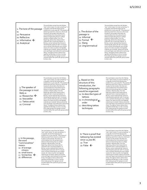 PDF handout of the 32 Powerpoints - Mark Fullmer