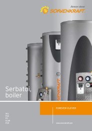 Serbatoi, boiler - Solarway srl