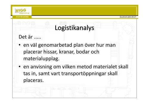 Effektiv Bygglogistik Samuel Linden Harald Sundin