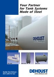 Your Partner for Tank Systems Made of Steel