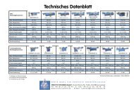 Technisches Datenblatt - Vebru