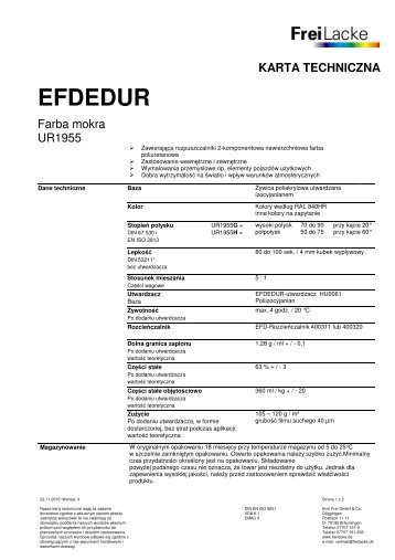 EFDEDUR - Emil Frei GmbH & Co.