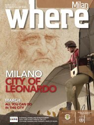 MILANO CITy OF LEONARDO - Where Milan