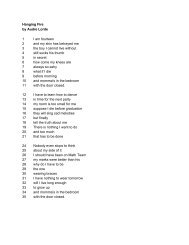 Audre Lorde I Am Your Sister Collected And Unpublished Writings