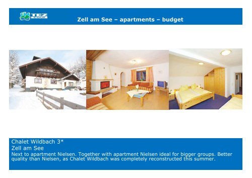 TEZ LOGO Specific features of the Austrian ski resorts - Tez Tour