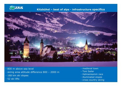 TEZ LOGO Specific features of the Austrian ski resorts - Tez Tour