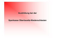 Persönliches Gespräch - Sparkasse Oberlausitz-Niederschlesien