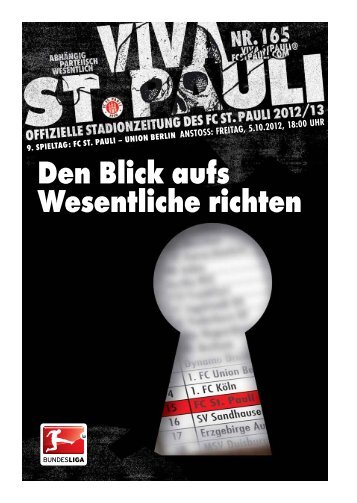 heLLs BeLLs unD aux armes Das Pusht mich totaL - FC St. Pauli