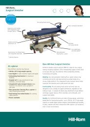 Surgical Stretcher - Hill-Rom