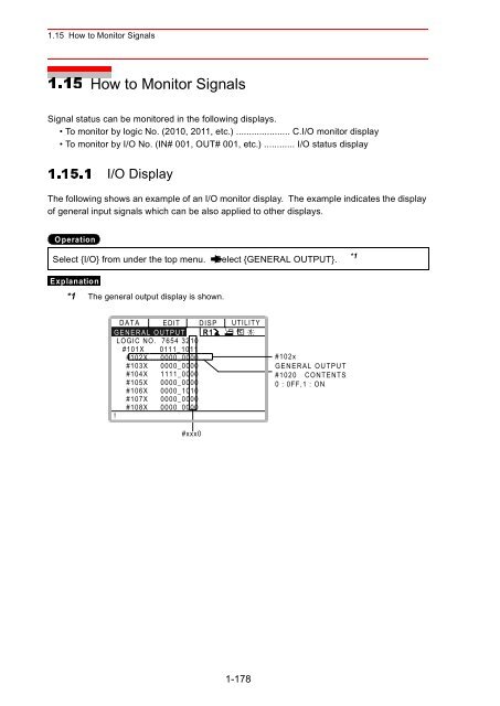 Concurrent I/Oâ¢Parameter - Motoman