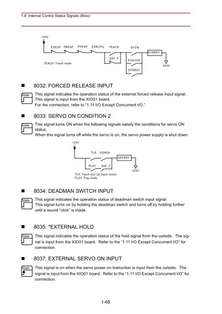 Concurrent I/Oâ¢Parameter - Motoman