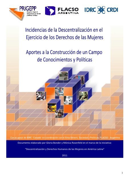 1 Documento elaborado por Gloria Bonder y MÃ³nica ... - Sidoc
