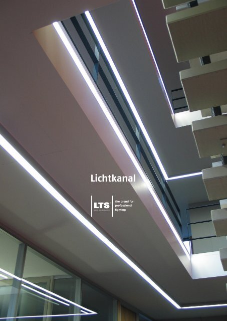 Installation overview Lichtkanal - Modus Lighting