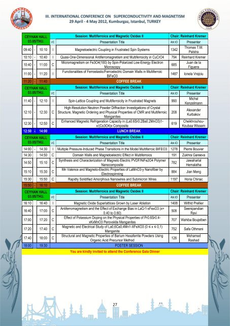 Please click to download the ICSM2012 Final Scientific Program