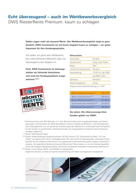 DWS RiesterRente Premium - bundeszuschuss.de - Home