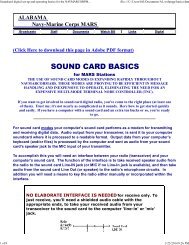 SOUND CARD BASICS
