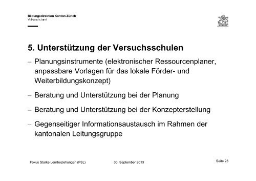 PrÃ¤sentation zum Schulversuch (PDF, 25 Seiten, 434 kB)