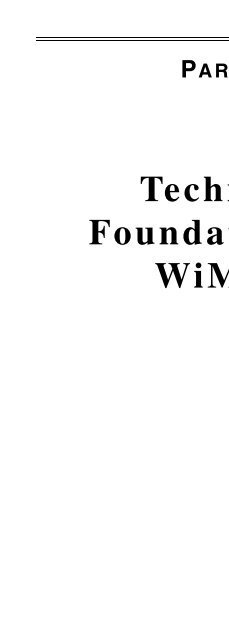 Praise for Fundamentals of WiMAX