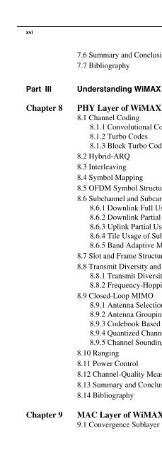 Praise for Fundamentals of WiMAX