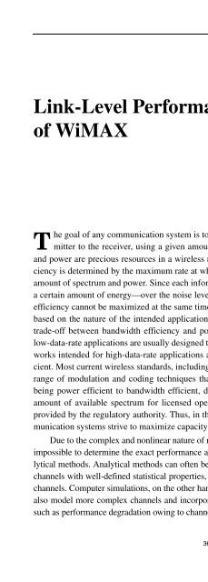 Praise for Fundamentals of WiMAX