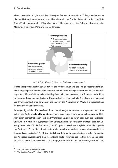 Erfolgsbestimmung in Kooperationen: Entwick- lungsstand und ...