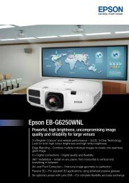 PDF Brochure - Epson