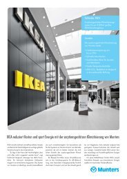 IKEA reduziert Kosten und spart Energie mit der ... - Munters