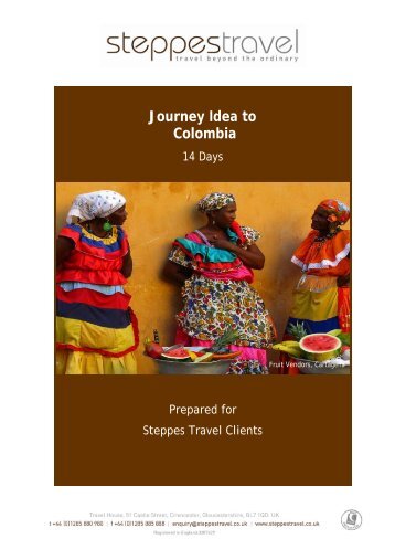 Journey Idea to Colombia - Steppes Travel