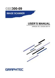 CSX300-09 USER'S MANUAL - Graphtec