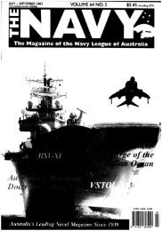 The Navy Vol_64_Part2 2002 - Navy League of Australia