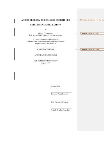 a methodology to repair or deorbit leo satellite constellations - AGI