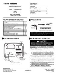 Installation Manual - Jackson Systems