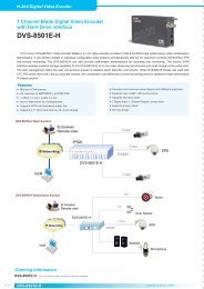 DVS-8501E-H - CTC Union Technologies Co.,Ltd.