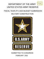 department of the army united states army reserve - U.S. Army