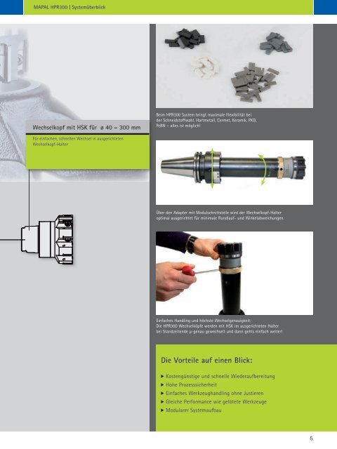 HPR 300 â High Performance Reamers - MAPAL Dr. Kress KG