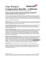 California Workers' Compensation Pamphlet - Visa