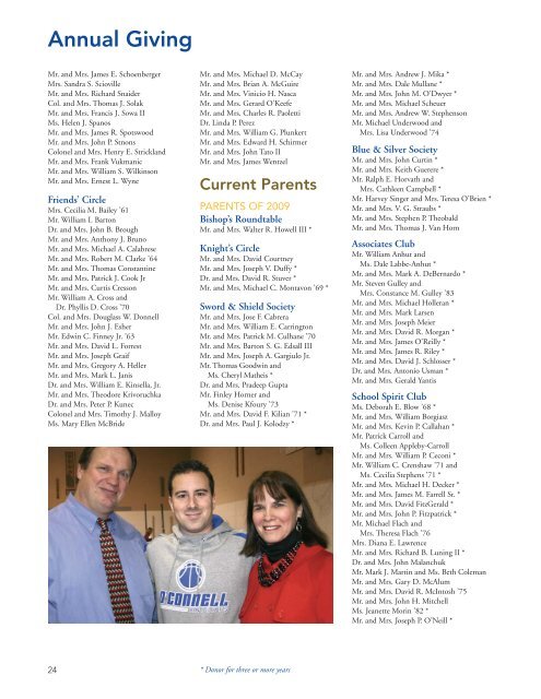 Bishop Annual Report rd4:Layout 1 - Bishop O'Connell High School