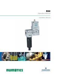 E22 Series Manual - Numatics