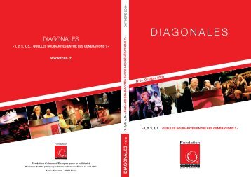 diagonales - Fondation Caisses d'Epargne pour la solidarité