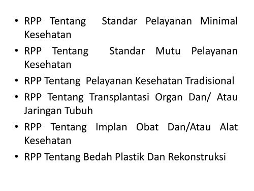 kajian revisi pp38 dan nspk sekretariat jenderal - Kebijakan ...