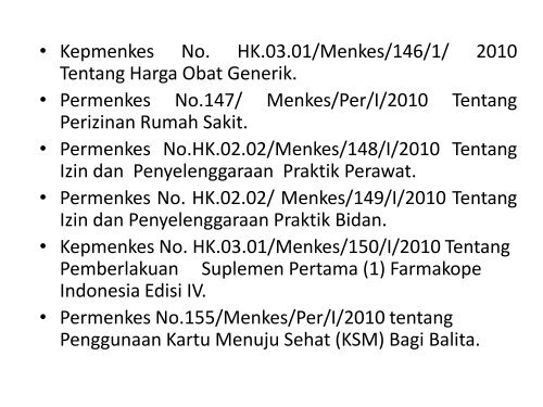 kajian revisi pp38 dan nspk sekretariat jenderal - Kebijakan ...