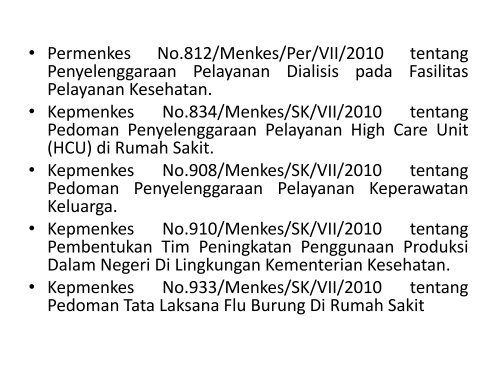 kajian revisi pp38 dan nspk sekretariat jenderal - Kebijakan ...