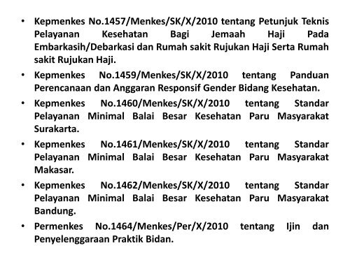 kajian revisi pp38 dan nspk sekretariat jenderal - Kebijakan ...