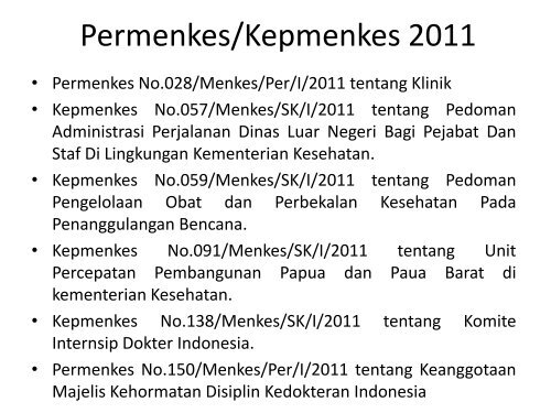 kajian revisi pp38 dan nspk sekretariat jenderal - Kebijakan ...