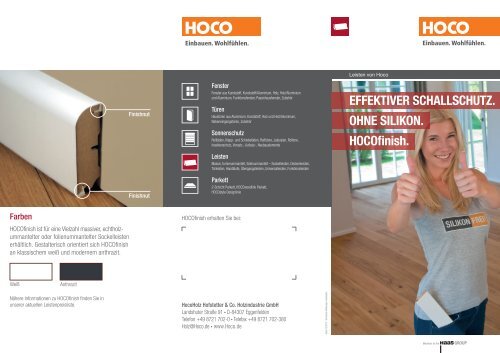 HOCOclip HOCOfinish Flyer - HocoHolz