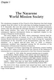 The Nazarene World Mission Society
