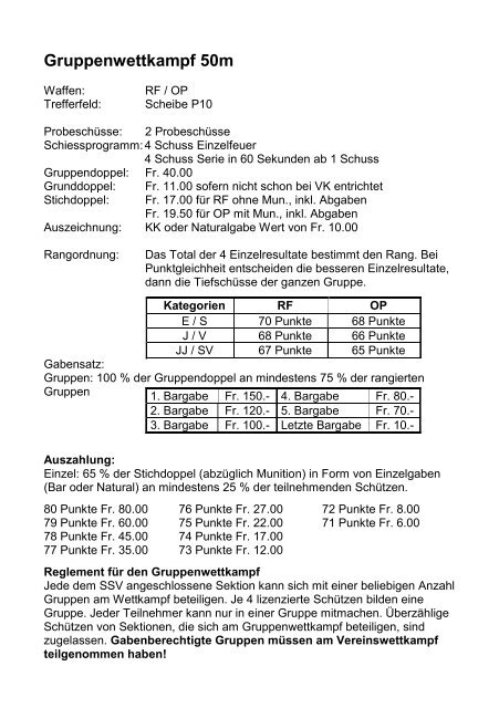 Jubiläumsschiessen Pistolenclub Hitzkirchertal 40 Jahre 1972 - 2012