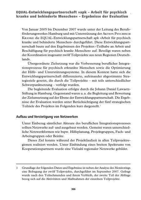 Personenzentrierte Hilfen zu Arbeit und Beschäftigung