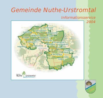 titel nuthe.qxd - Gemeinde Nuthe-Urstromtal